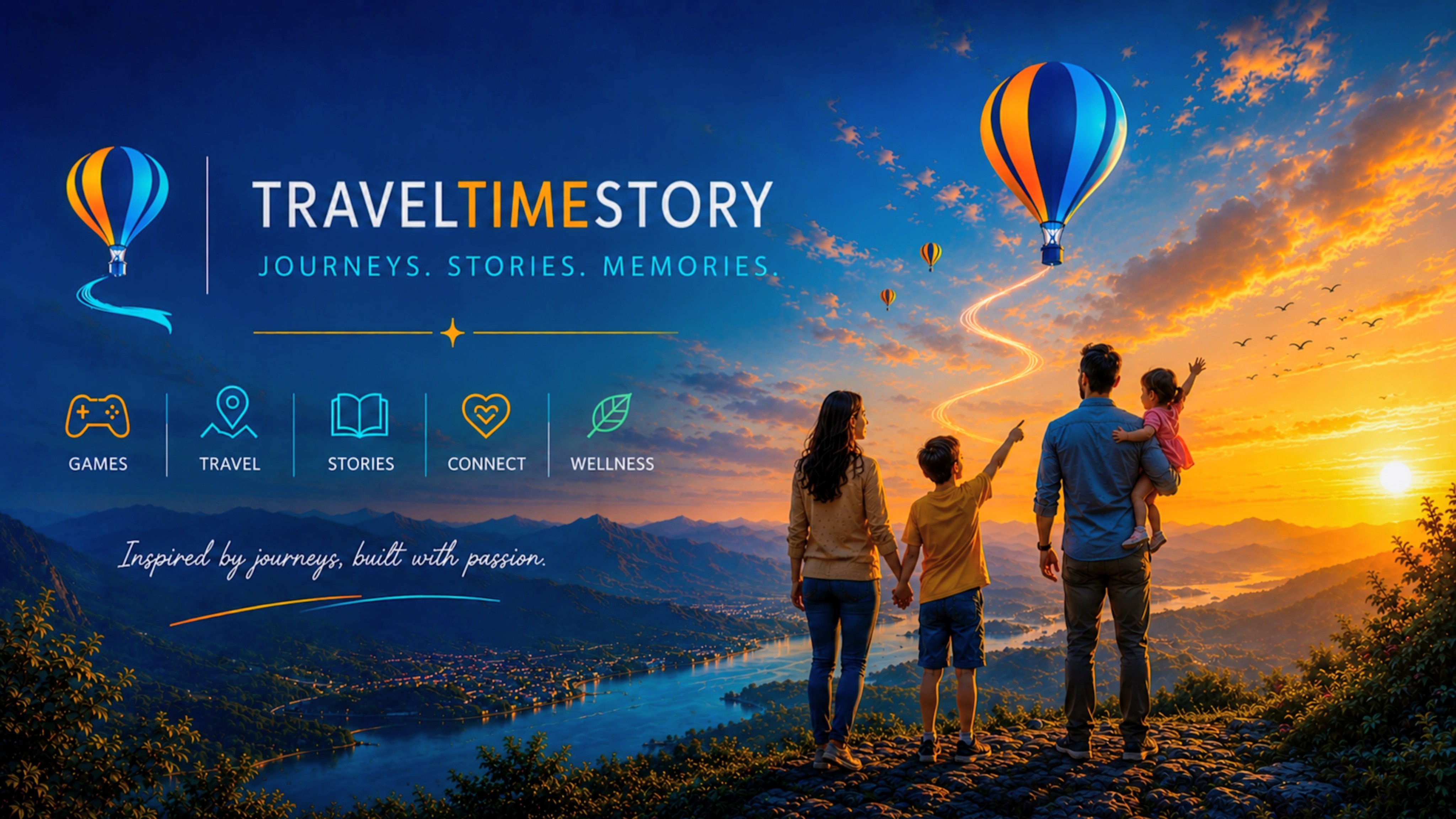 TravelTimeStory — Journeys. Stories. Memories.